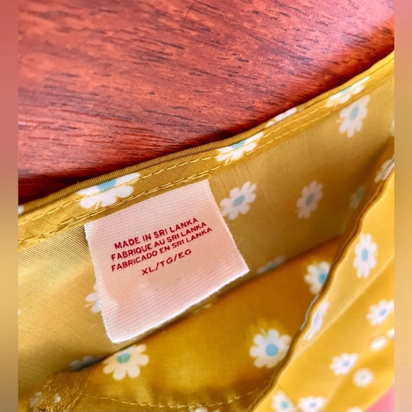 Levi’s GEM SLIP DRESS floral green size extra large - Picture 7 of 13